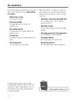 Preview for 12 page of Miele CM 6100 Operating Instructions Manual