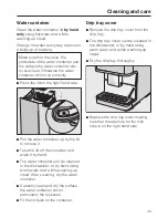 Preview for 43 page of Miele CM 6100 Operating Instructions Manual