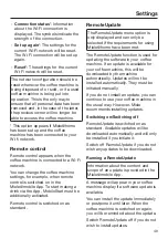 Preview for 49 page of Miele CM 6160 Operating Instructions Manual