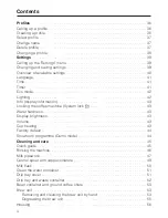 Preview for 4 page of Miele CM 6300 Operating Instructions Manual