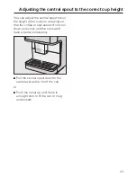 Preview for 23 page of Miele CM 6300 Operating Instructions Manual