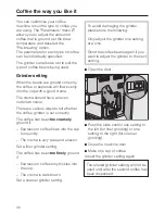 Preview for 30 page of Miele CM 6300 Operating Instructions Manual