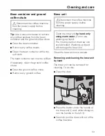 Preview for 53 page of Miele CM 6300 Operating Instructions Manual