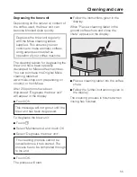 Preview for 55 page of Miele CM 6300 Operating Instructions Manual