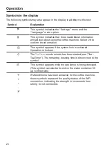 Preview for 20 page of Miele CM 6363 Operating Instructions Manual