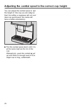 Preview for 28 page of Miele CM 6363 Operating Instructions Manual