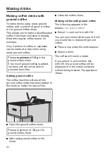 Preview for 34 page of Miele CM 6363 Operating Instructions Manual