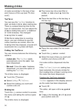 Preview for 36 page of Miele CM 6363 Operating Instructions Manual