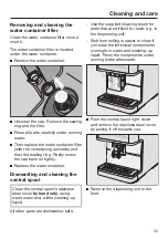 Preview for 55 page of Miele CM 6363 Operating Instructions Manual