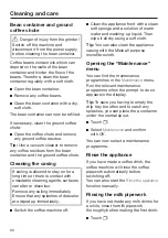 Preview for 60 page of Miele CM 6363 Operating Instructions Manual