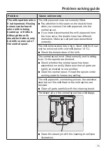 Preview for 75 page of Miele CM 6363 Operating Instructions Manual