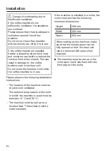 Preview for 84 page of Miele CM 6363 Operating Instructions Manual