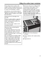 Preview for 23 page of Miele CM5300 Operating Instructions Manual