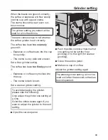 Preview for 33 page of Miele CM5300 Operating Instructions Manual