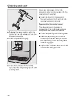 Preview for 48 page of Miele CM5300 Operating Instructions Manual