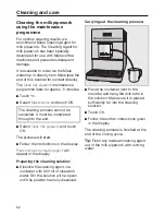 Preview for 52 page of Miele CM5300 Operating Instructions Manual