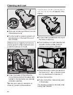 Preview for 62 page of Miele CM6350 Operating Instructions Manual