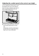 Preview for 26 page of Miele CM6x10 Operating Instructions Manual