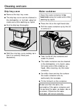 Preview for 54 page of Miele CM6x10 Operating Instructions Manual