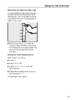 Preview for 23 page of Miele CM7300 Operating Instructions Manual