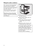 Preview for 24 page of Miele CM7300 Operating Instructions Manual