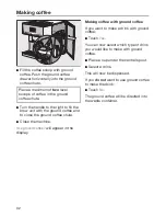 Preview for 32 page of Miele CM7300 Operating Instructions Manual