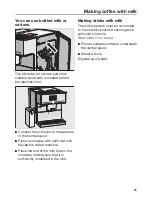 Preview for 35 page of Miele CM7300 Operating Instructions Manual