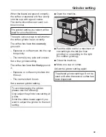 Preview for 39 page of Miele CM7300 Operating Instructions Manual