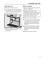 Preview for 61 page of Miele CM7300 Operating Instructions Manual