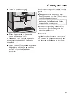 Preview for 63 page of Miele CM7300 Operating Instructions Manual