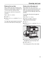 Preview for 69 page of Miele CM7300 Operating Instructions Manual