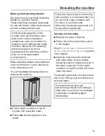 Preview for 73 page of Miele CM7300 Operating Instructions Manual