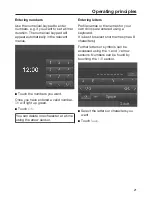 Preview for 21 page of Miele CM7500 Operating Instructions Manual