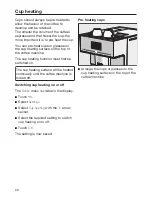 Preview for 30 page of Miele CM7500 Operating Instructions Manual