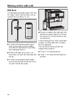 Preview for 36 page of Miele CM7500 Operating Instructions Manual