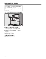 Preview for 40 page of Miele CM7500 Operating Instructions Manual