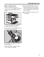 Preview for 65 page of Miele CM7500 Operating Instructions Manual