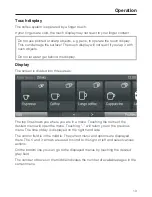 Preview for 13 page of Miele Coffee System Operating And Installation Instructions