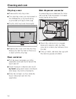 Preview for 58 page of Miele Coffee System Operating And Installation Instructions