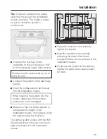 Preview for 85 page of Miele Coffee System Operating And Installation Instructions