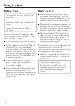 Preview for 10 page of Miele CombiSet CS 1411F Operating And Installation Instructions