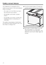 Preview for 14 page of Miele CombiSet CS 1411F Operating And Installation Instructions