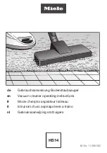 Miele Compact C2 Allergy PowerLine SDCB4 Operating Instructions Manual preview