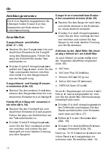 Preview for 14 page of Miele Compact C2 Allergy PowerLine SDCB4 Operating Instructions Manual