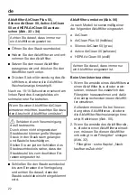 Preview for 22 page of Miele Compact C2 Allergy PowerLine SDCB4 Operating Instructions Manual