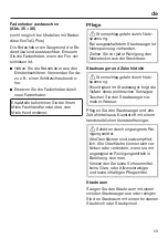 Preview for 23 page of Miele Compact C2 Allergy PowerLine SDCB4 Operating Instructions Manual