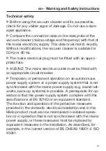 Preview for 31 page of Miele Compact C2 Allergy PowerLine SDCB4 Operating Instructions Manual