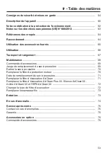 Preview for 53 page of Miele Compact C2 Allergy PowerLine SDCB4 Operating Instructions Manual