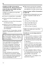 Preview for 72 page of Miele Compact C2 Allergy PowerLine SDCB4 Operating Instructions Manual