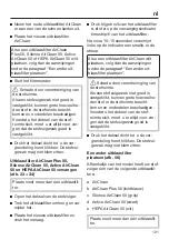 Preview for 121 page of Miele Compact C2 Allergy PowerLine SDCB4 Operating Instructions Manual